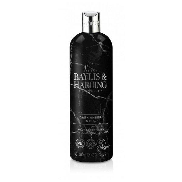 Baylis & Harding Tusfürdő Dark Amber & Fig (Luxury Body Wash) 500 ml