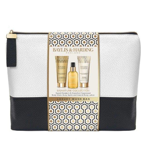Baylis & Harding Testápoló ajándékszett kozmetikai táskában Mandarin &
Grapefruit 3 db