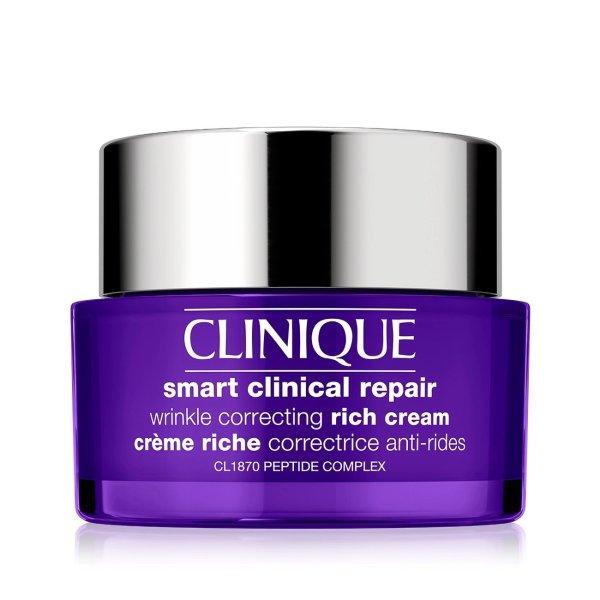 Clinique Bőrkrém érett és száraz bőrre Smart Clinical Repair (Wrinkle
Correcting Rich Cream) 50 ml