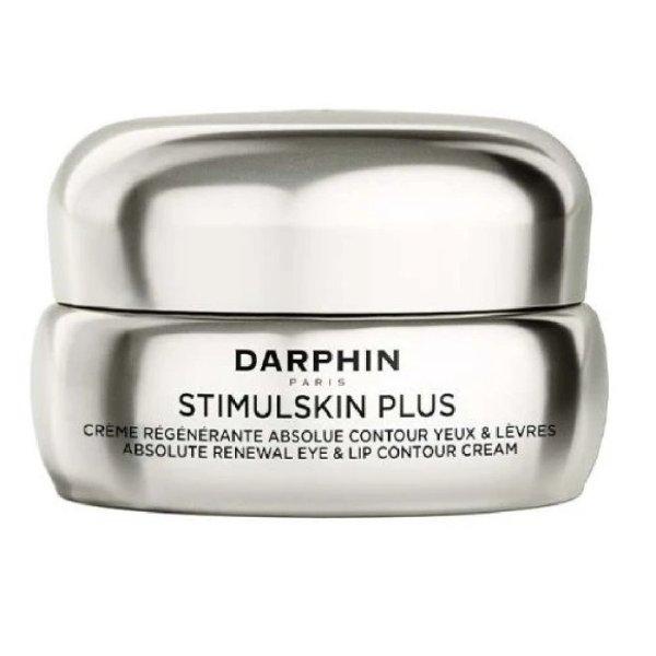 Darphin Regeneráló krém a szemkörnyékre és az ajkakra Stimulskin Plus
(Absolute Renewal Eye & Lip Contour Cream) 15 ml