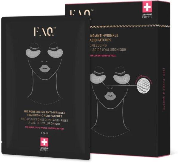 Foreo Ránctalanító mikrotűs szemtapaszok hialuronsavval FAQ (Microneedling
Anti-Wrinkle Hyaluronic Acid Patches) 3 x 2 db