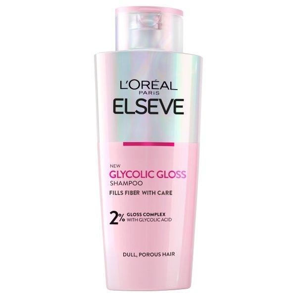 L'Oréal Paris Glikolsavval dúsított sampon Elseve Glycolic Gloss
(Shampoo) 200 ml