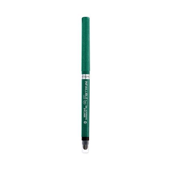 L'Oréal Paris Gél vízálló szemceruza Infaillible (Gel Automatic Eye
Liner) 5 g Green