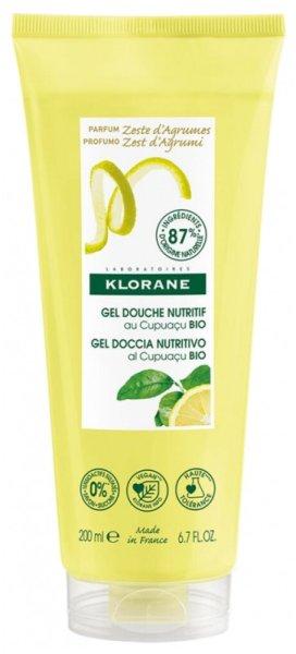 Klorane Tisztító tusfürdő Bio Cupuaçu (Shower Gel) 200 ml