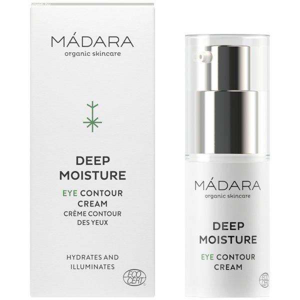 MÁDARA Hidratáló szemkönyékápoló krém Deep Moisture (Eye Contour Cream)
15 ml