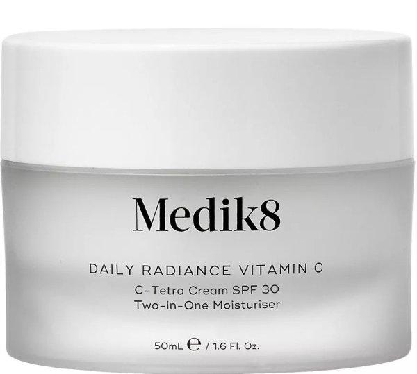 Medik8 Hidratáló krém 2 az 1-ben Daily Radiance C- Vitaminnal SPF 30
(Moisturizing Cream) 50 ml