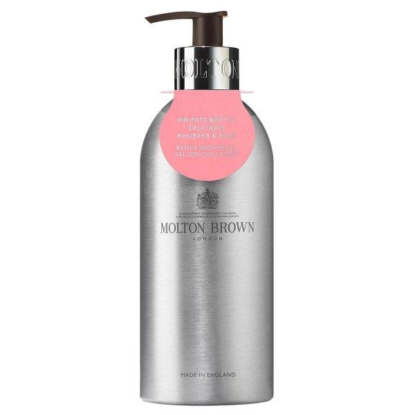 Molton Brown Fürdő- és zuhanyzselé Infinite Bottle Delicious Rhubarb & Rose
(Bath & Shower Gel) 400 ml