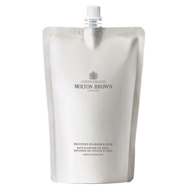 Molton Brown Csere utántöltő tusfürdőhöz Delicious Rhubarb & Rose (Bath &
Shower Gel Refill) 400 ml