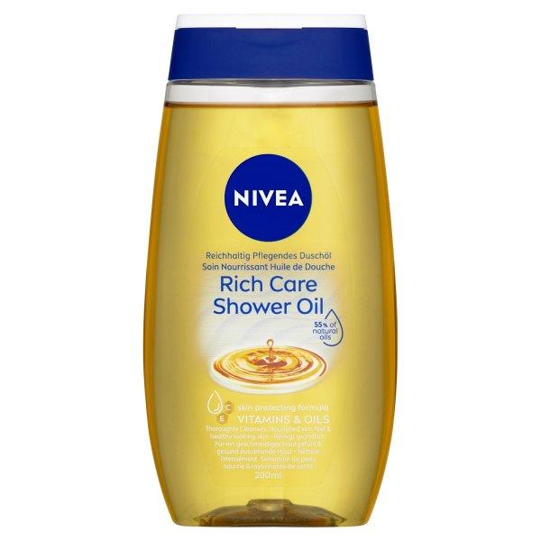 Nivea Zuhanyolaj nagyon száraz bőrre Natural Oil 200 ml