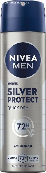 Nivea Izzadásgátló spray férfiaknak Silver Protect Dynamic Power 150 ml