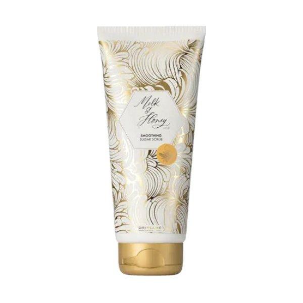 Oriflame Simító testradír Milk & Honey Gold (Smoothing Sugar Scrub) 200 ml