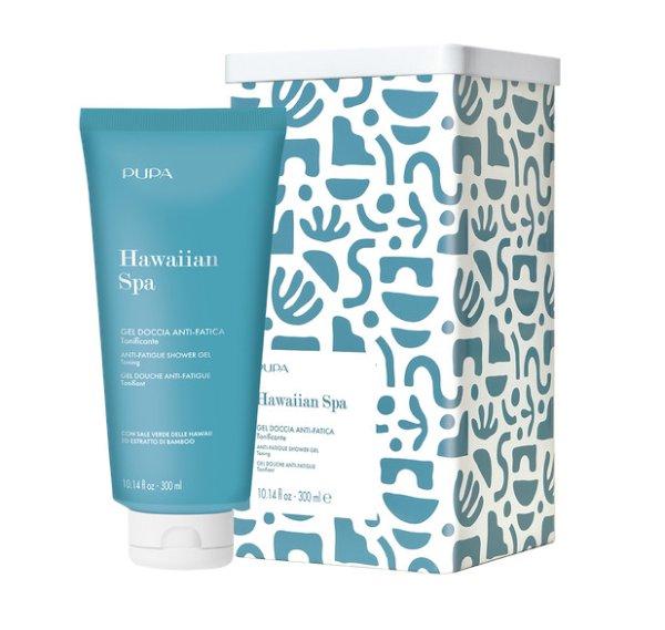 PUPA Milano Zuhanyzselé dobozban Hawaiian Spa (Anti-Fatigue Shower Gel) 300 ml