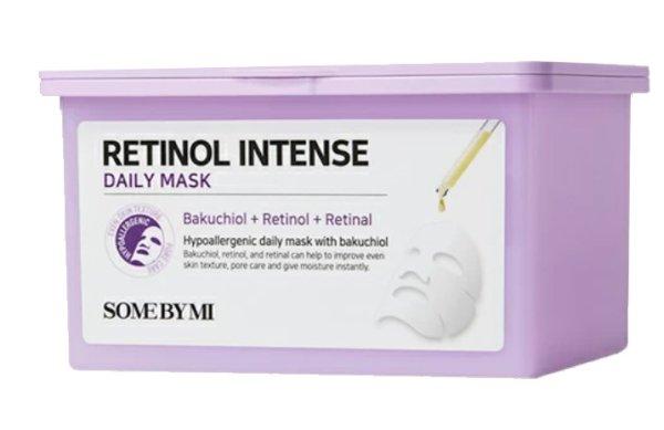 Some By Mi Éjszakai arcmaszk öregedésgátló hatással Retinol Intense (Daily
Mask) 30 db