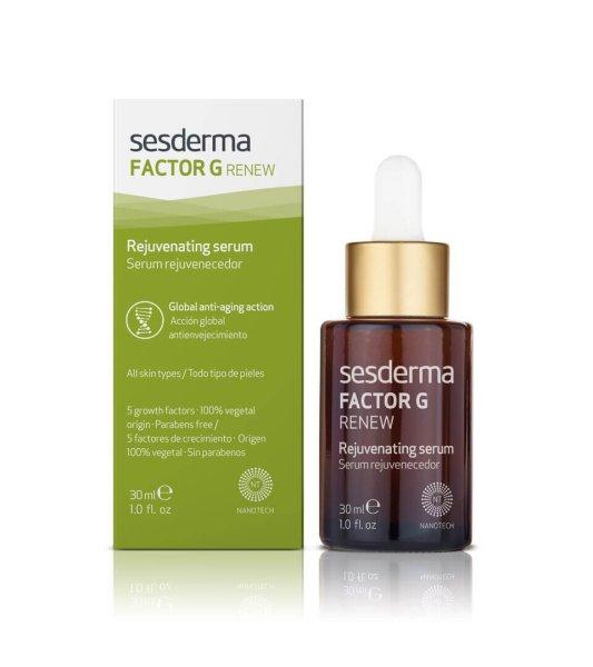 Sesderma Arcápoló szérum növekedési faktorral a bőrfiatalításért Faktor
G Renew (Lipid Bubbles Serum) 30 ml