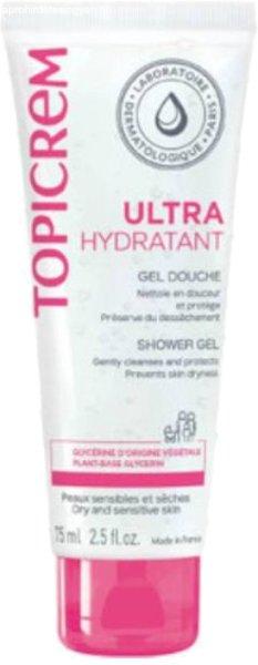 Topicrem Zuhanyzselé érzékeny és száraz bőrre Ultra-Moisturizing (Shower
Gel) 75 ml