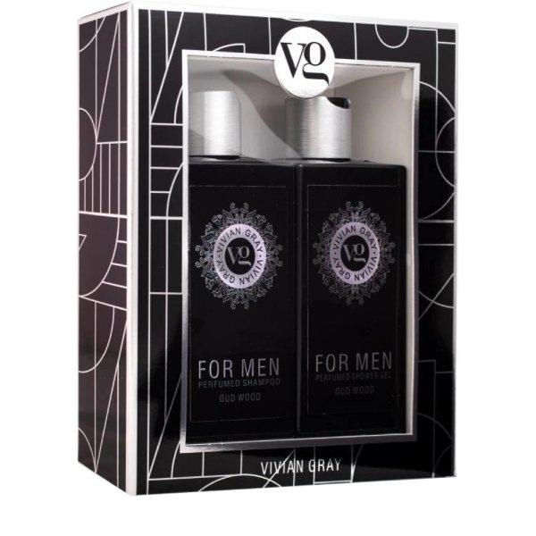 Vivian Gray Testápoló ajándékszett For Men Oud Wood Set