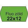 razszalag, 22x12 FLUO zld