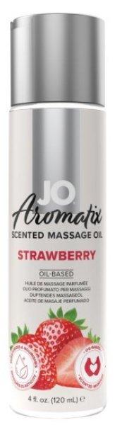 System Jo Aromatix Scented Massage Oil Strawberry 120 ml