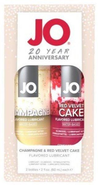 SYSTEM JO - 20 Year Anniversary Gift Set Champagne & Red Velvet Cake - 60ml