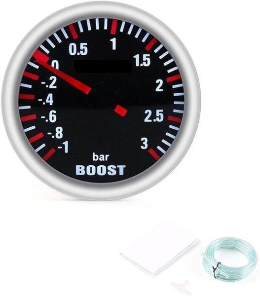 84054 3BAR Turbónyomás mérőóra fehér számlapos