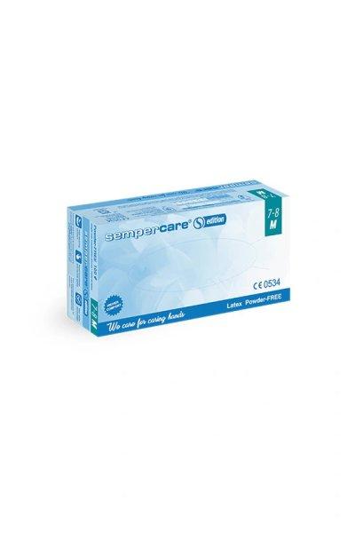 Sempercare púdermentes latex kesztyű 100 db