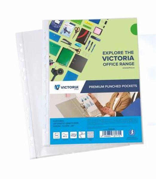 Genotherm, lefűzhető, A4, 80 mikron, narancsos felület, VICTORIA OFFICE