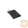 Equip-Life Numerikus billentyzet - 245205 (USB, fekete)