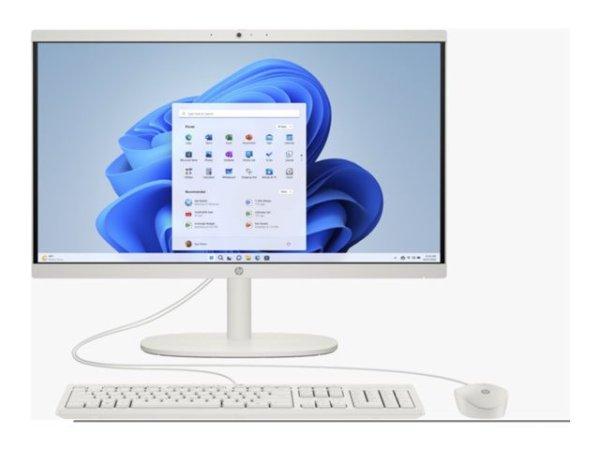 HP All-in-One 22-dg0000nn Intel Core i3-N300 21.5inch FHD AG 8GB DDR5 512GB PCIe
NVMe SSD W11H Cashmere White