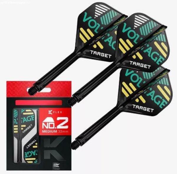 Target K-Flex Rob Cross, no2 toll és rövid szár- darts toll és szár egyben