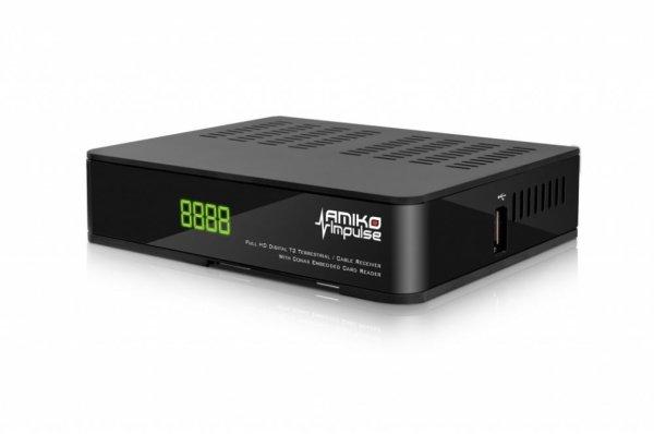Amiko Impulse T2/C földi és kábeltévés digitális beltéri egység