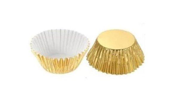 Arany muffin papír 5 cm 20 db