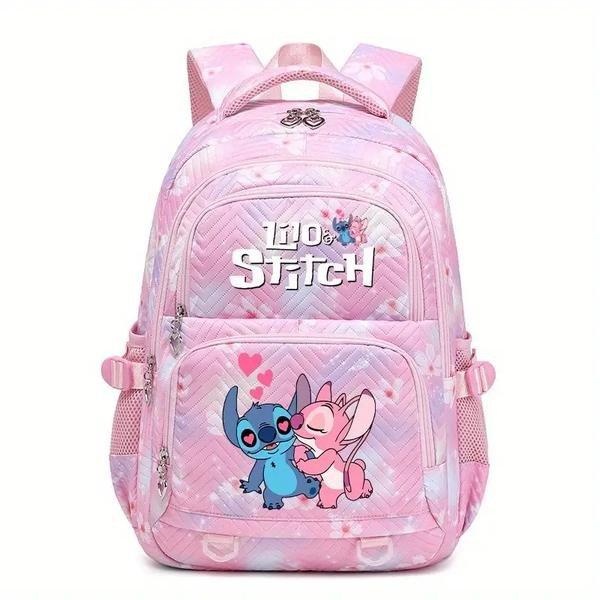 Disney Stitch Ergonomikus Hátizsák – Rózsaszín, Nagy Kapacitású 
TU2471073