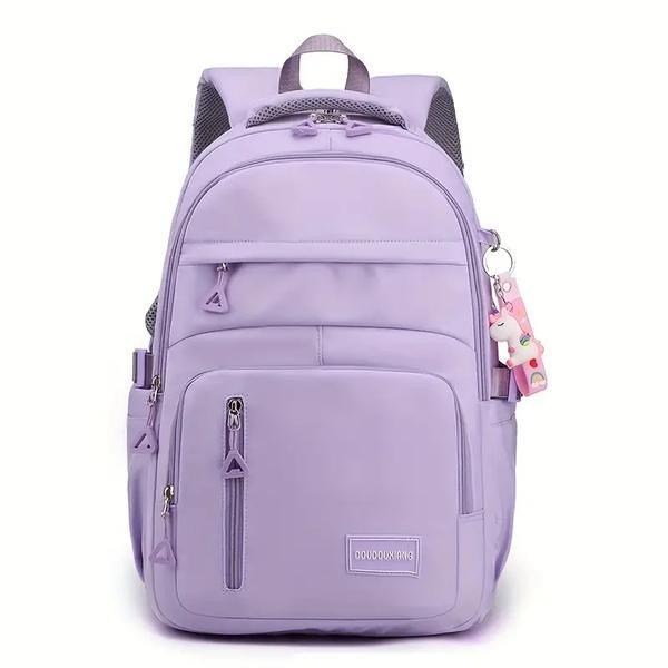 Női Nagy Kapacitású Hátizsák Laptoptartóval - LILA JB365521-L