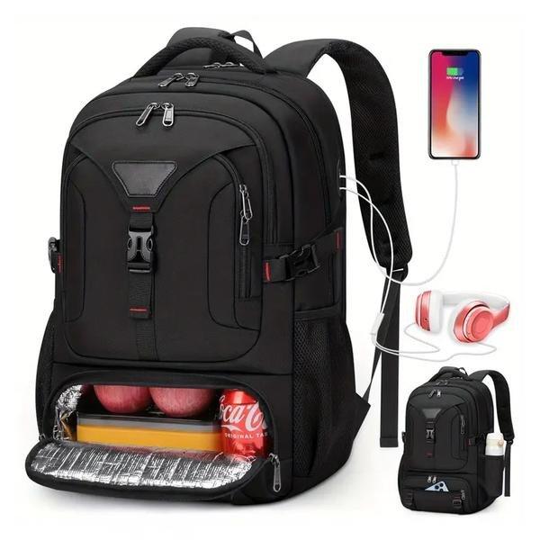 NUBILY 50 literes Szigetelt Laptop Hátizsák – USB - AG1484902