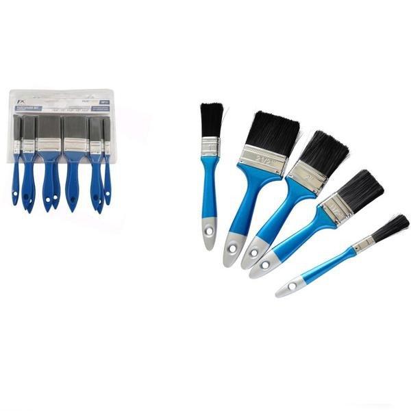Festőecset készlet - 5 db különböző méretű ecsettel 8711295754142
