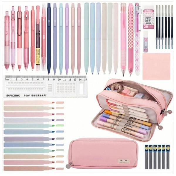 50 darabos pink írószerkészlet - 104833620-P 
