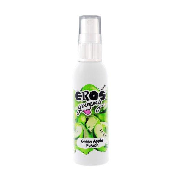Eros Yummy Green Apple Fusion - Intim vízbázisú síkosító - Zöldalmás
ízben 50 ml