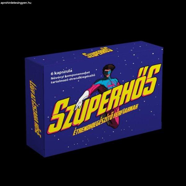Szuperhős - erős étrend-kiegészítő kapszula férfiaknak (6db)