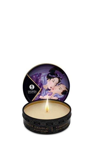 Shunga - masszázsgyertya - egzotikus gyümölcs (30ml)