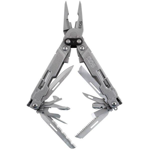 SOG multifunkciós szerszám POWERACCESS DELUXE W/ FABRIC SHEATH & HEX BIT KIT