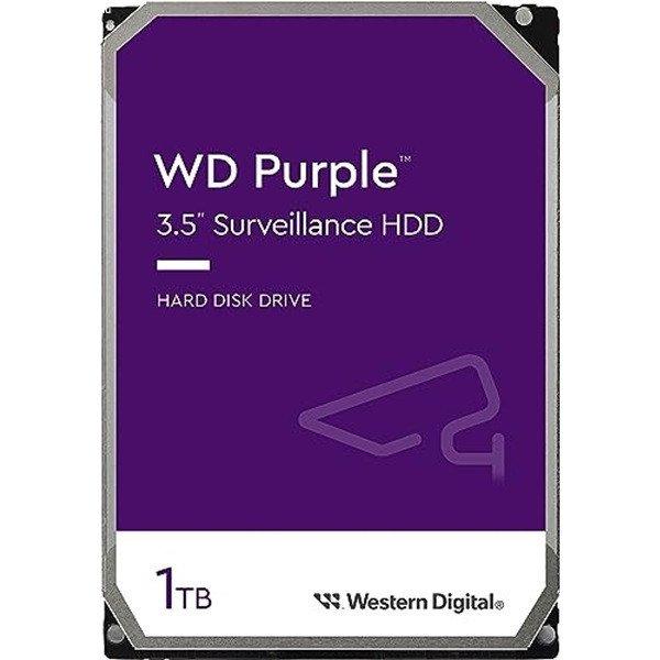 Western Digital Belső HDD 3.5" 1TB - WD11PURZ (5400rpm, 64 MB puffer,
SATA3 - Purple (biztonságtechnikai rögzítőkbe is))