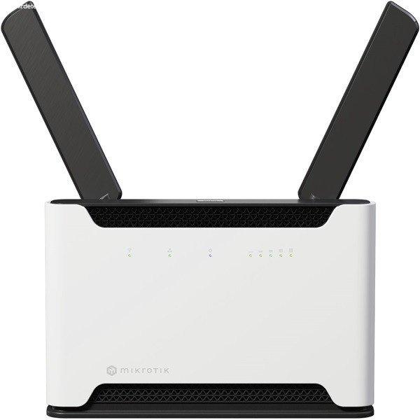 MikroTik Chateau LTE6 ax 4xGbE LAN 1x2.5G Ethernet port 1xSIM slot 802.11ax
Dual-Band Vezeték nélküli Wi-Fi 6 LTE router