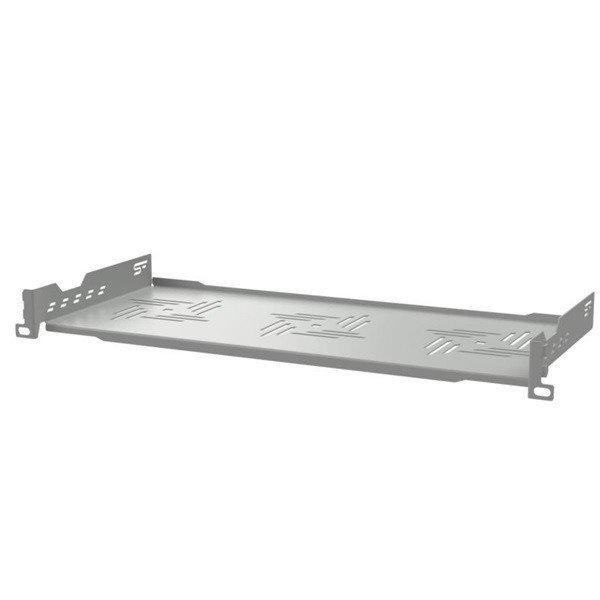 Stalflex B-RSF19-1U-200G 19" 1U 200mm mély 2 ponton rögzíthető szürke
fix tálca