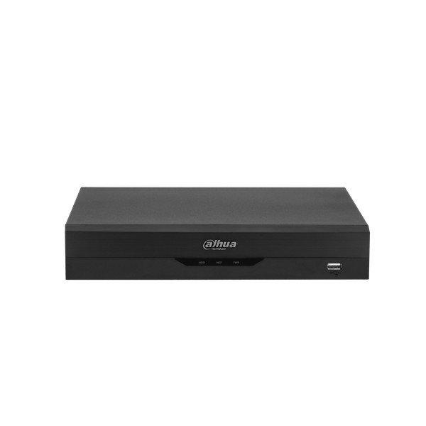 Dahua XVR Rögzítő - XVR5104HS-4KL-I3 (4 port, 8MP/7fps, 6MP/10fps, 4MP/15fps,
2MP/30fps, H265+, 1x Sata, HDMI, USB, AI)