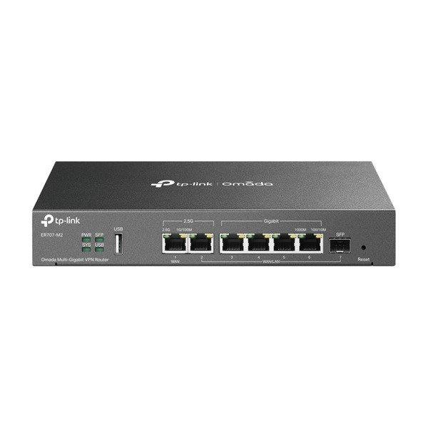 TP-Link ER707-M2 Omada 4xGbE LAN, 1x 2.5GbE LAN, 1xGbE SFP WAN/LAN port VPN
Router