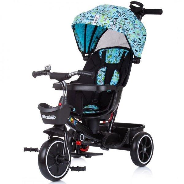 Chipolino Smart tricikli kupolával - Blue