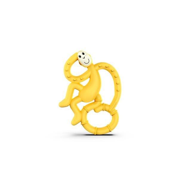 Matchstick Monkey Mini táncoló rágómaki - sárga (0-3hó)