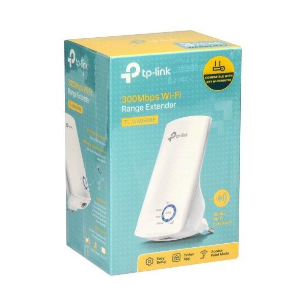 Wireless wifi jelerősítő, wifi lefedettség nővelő, fehér, TP-link
TL-WA850RE