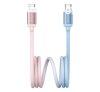 USAMS BICOLOR adatkbel (Type-C - Type-C, 60W, PD gyorstlt