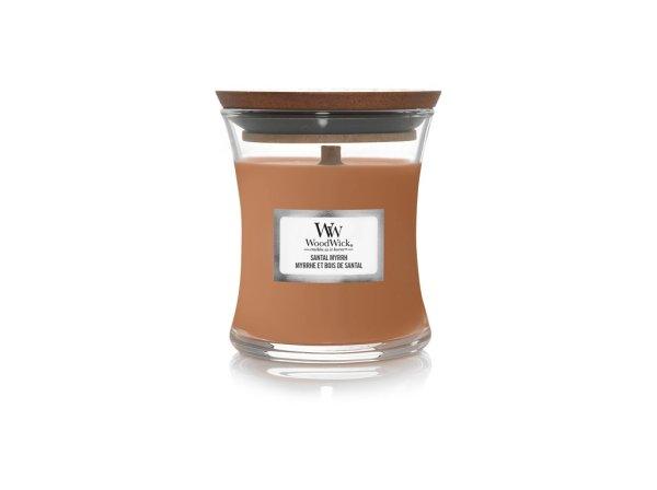 WoodWick Illatgyertya váza Santal Myrrh 85 g